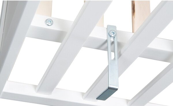 Lettino bianco 60x120 cm Hamburg – Roba