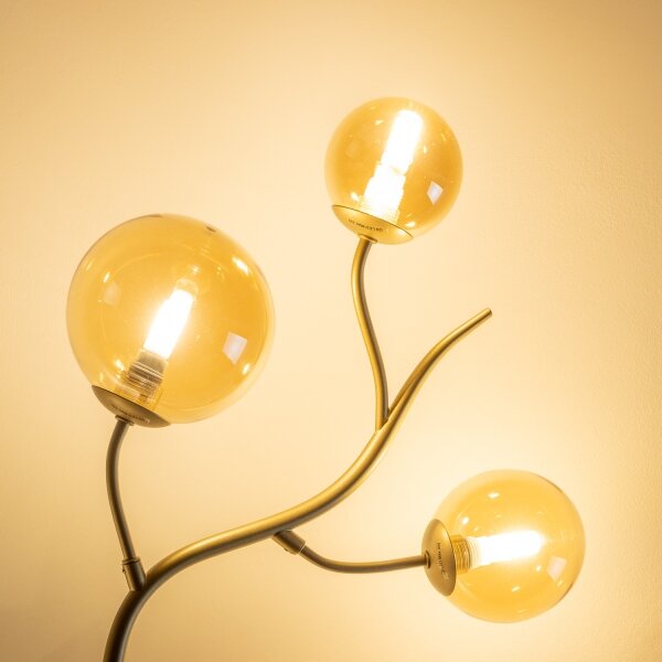 Brilagi - Lampadario a plafone LED MISTEL 6xG9/3W/230V oro
