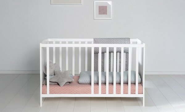 Lettino bianco 60x120 cm Hamburg – Roba