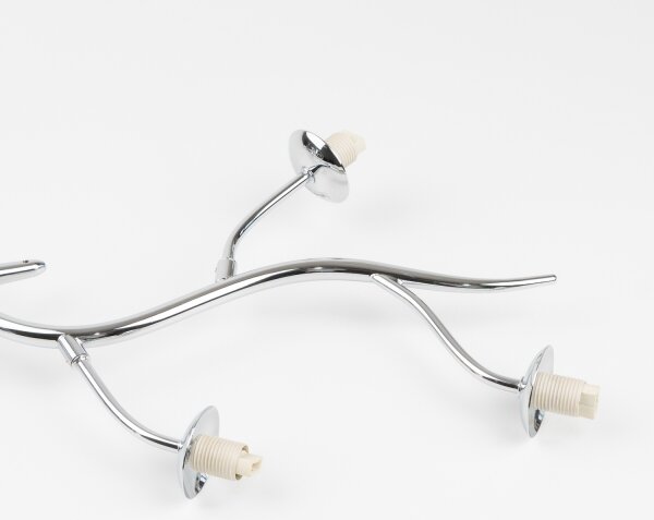 Brilagi - Lampadario LED sospeso su cavo MISTEL 6xG9/3W/230V nero cromato/fumé