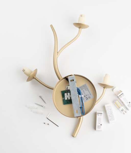 Brilagi - Applique a LED MISTEL 3xG9/3W/230V oro