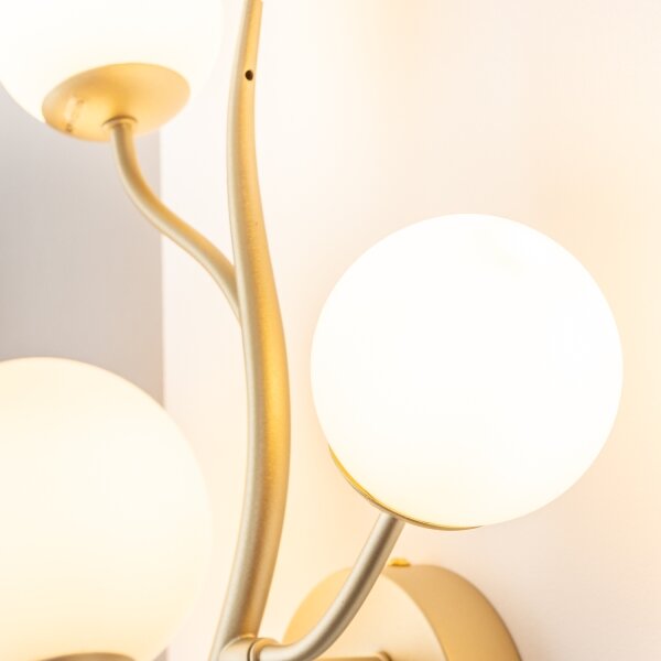 Brilagi - Applique a LED MISTEL 3xG9/3W/230V oro/bianco