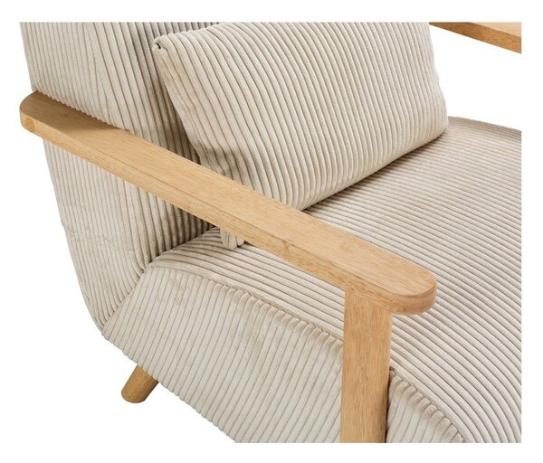 Poltrona beige Bonnie – Marckeric
