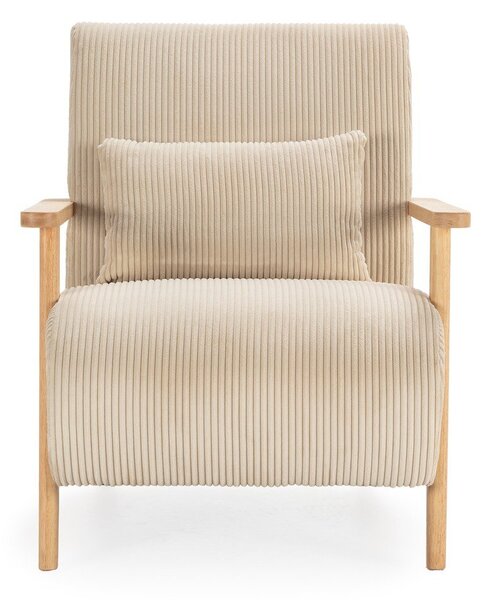 Poltrona beige Bonnie – Marckeric