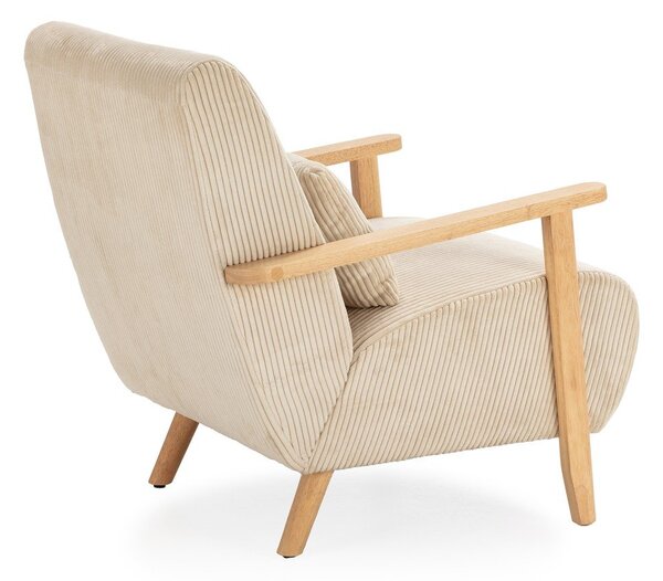 Poltrona beige Bonnie – Marckeric