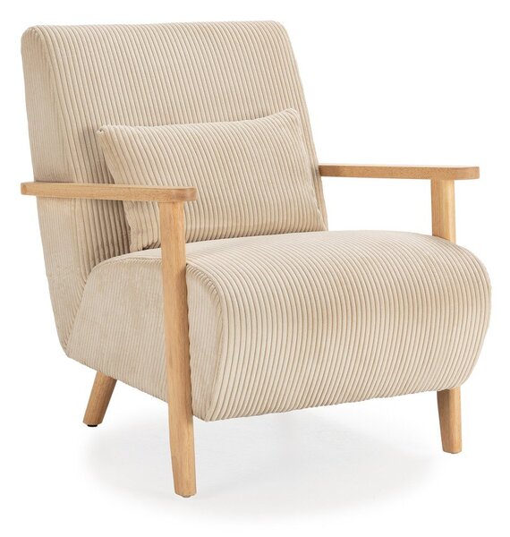 Poltrona beige Bonnie – Marckeric