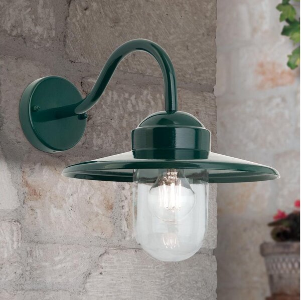 Orion AL 11-1313 - Applique da esterno EDWARD 1xE27/60W/230V IP44 verde