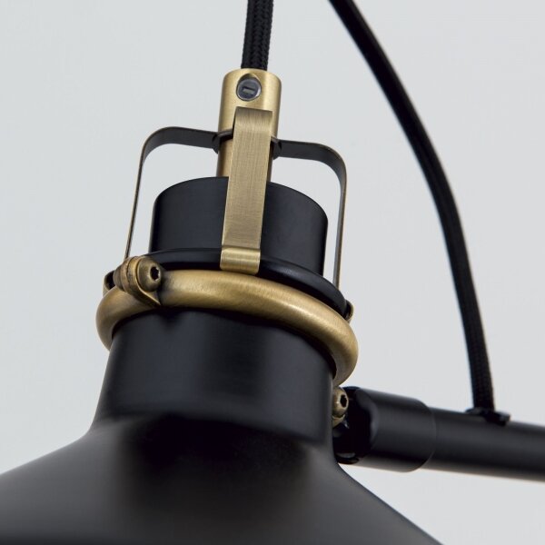 Orion Dimmerabile 12-1192/1 - Lampada con piedistallo SCHILLER 1xE27/40W/230V nero/bronzo