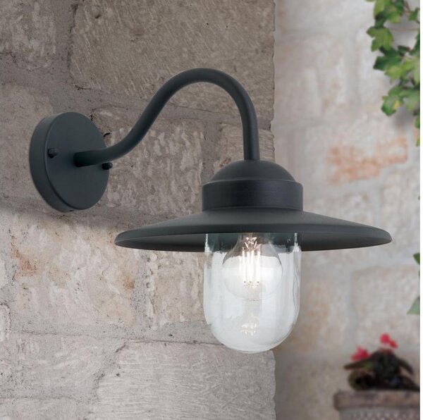 Orion AL 11-1313 - Applique da esterno EDWARD 1xE27/60W/230V IP44 antracite