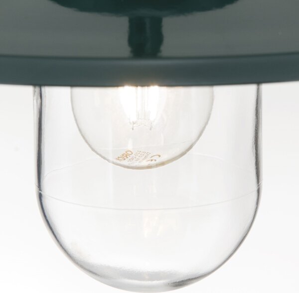Orion AL 11-1318 - Lampada a sospensione da esterno EDWARD 1xE27/60W/230V IP44 verde