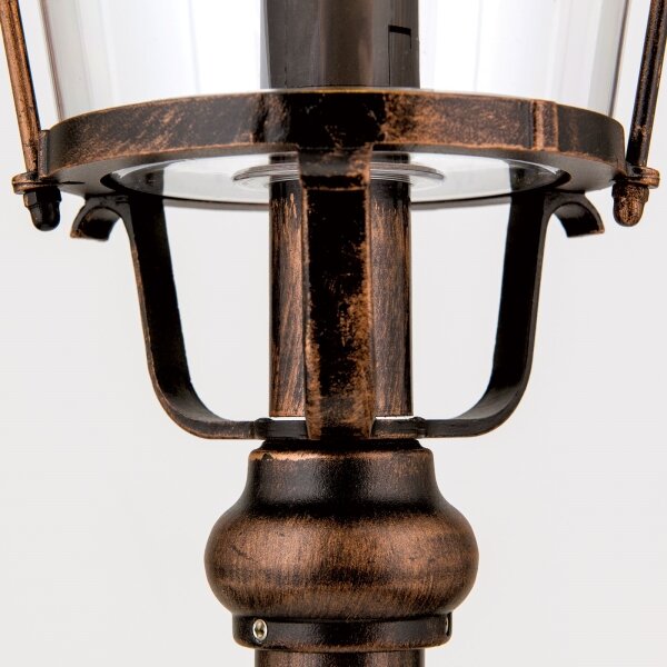 Orion AL 11K/360.44 - Lampada da esterno KENZO 1xE27/100W/230V IP44 bronzo/patina