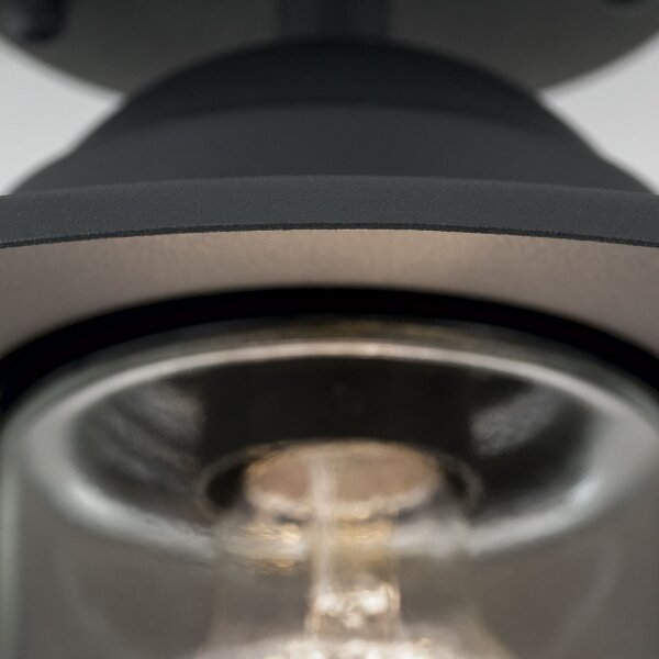 Orion AL 11-1317 - Plafoniera da esterno a montaggio superficiale EDWARD 1xE27/60W/230V IP44 antracite
