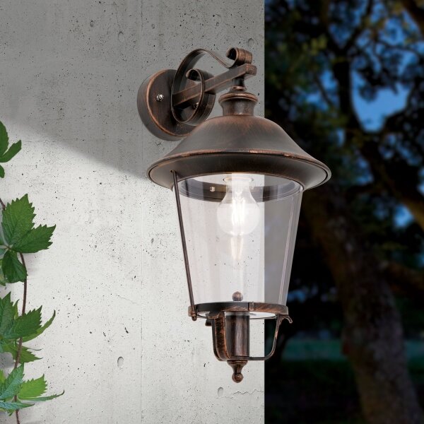 Orion AL 11K/360.01-Applique da esterno KENZO 1xE27/100W/230V IP44 bronzo/patina