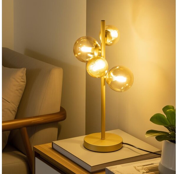 Brilagi - Lampada da tavolo LED MILLA 4xG9/3W/230V oro