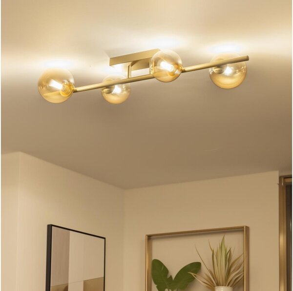 Brilagi - Lampadario a plafone LED MILLA 4xG9/3W/230V oro