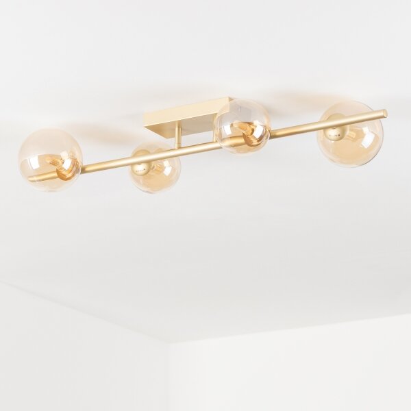 Brilagi - Lampadario a plafone LED MILLA 4xG9/3W/230V oro