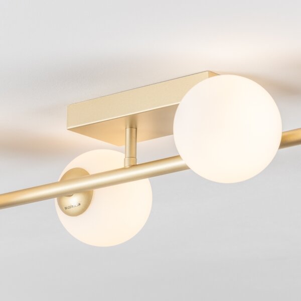 Brilagi - Lampadario a plafone LED MILLA 4xG9/3W/230V oro/bianco