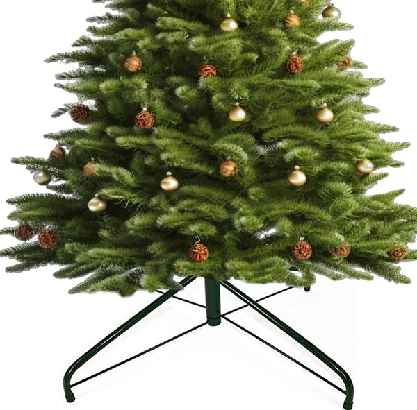 Base Albero di Natale a Pacco Regalo 41 cm con Supporto Universale 22 mm in Metallo