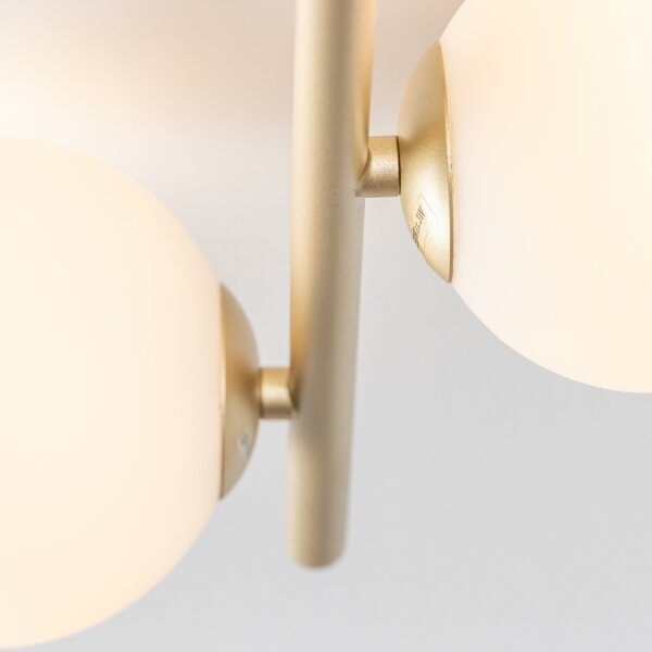 Brilagi - Lampadario a plafone LED MILLA 4xG9/3W/230V oro/bianco