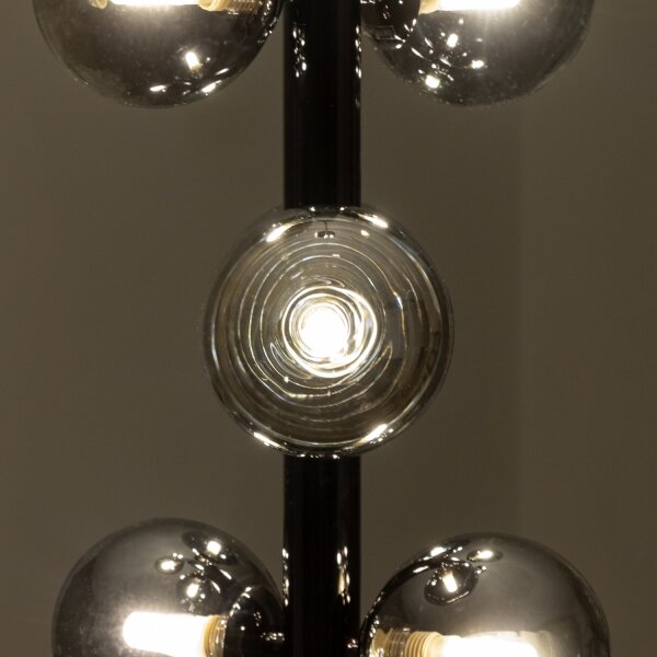 Brilagi - Lampadario LED a sospensione con cavo MILLA 6xG9/3W/230V nero cromato/fumé