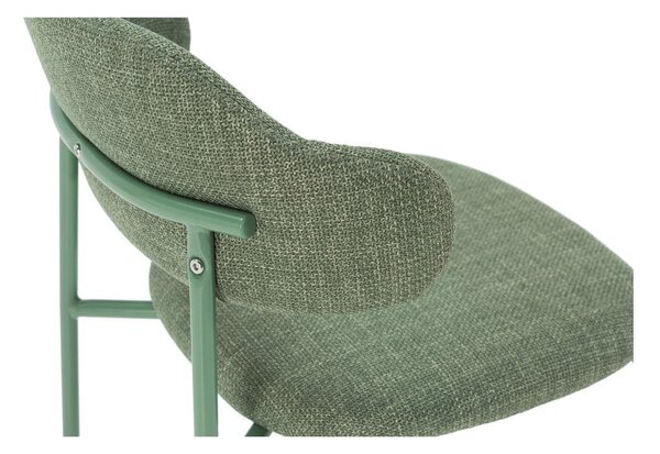 Sedie da pranzo in set verdi 4 pz Adriel – Marckeric