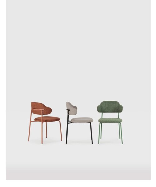 Sedie da pranzo in set verdi 4 pz Adriel – Marckeric