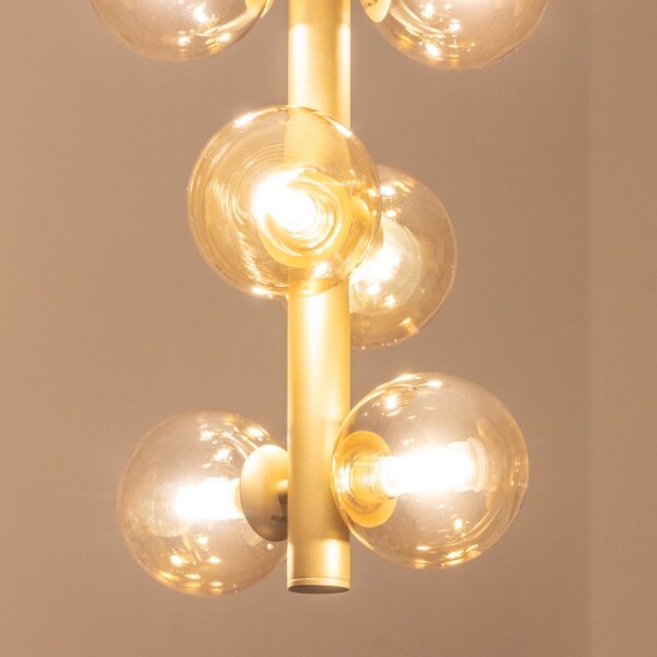 Brilagi - Lampadario LED a sospensione con filo MILLA 6xG9/3W/230V oro