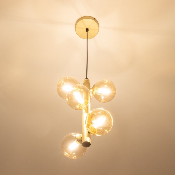 Brilagi - Lampadario LED a sospensione con filo MILLA 6xG9/3W/230V oro