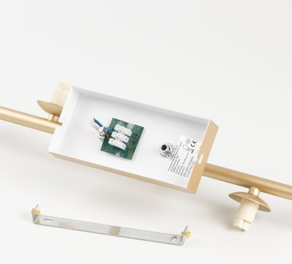 Brilagi - Lampadario a plafone LED MILLA 7xG9/3W/230V oro