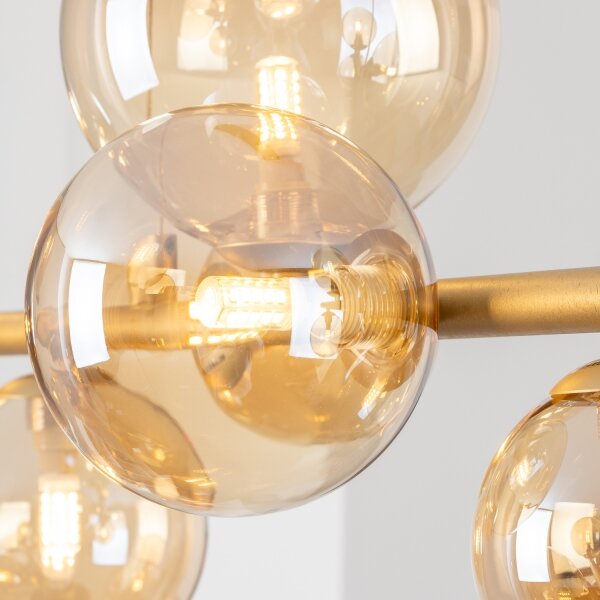 Brilagi - Lampadario LED a sospensione con filo MILLA 10xG9/3W/230V oro