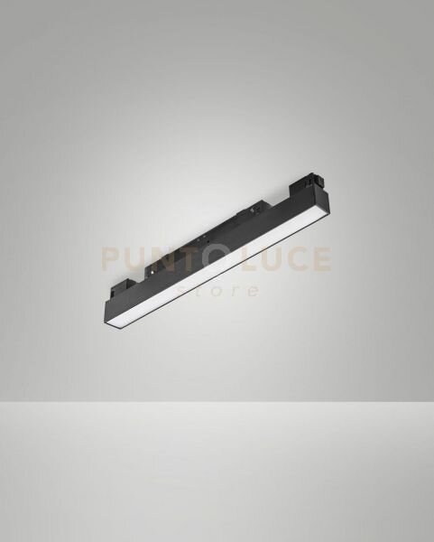 Ermes modulo opal nero per sistema binario 2700k 10w 1118lm l.30,5c