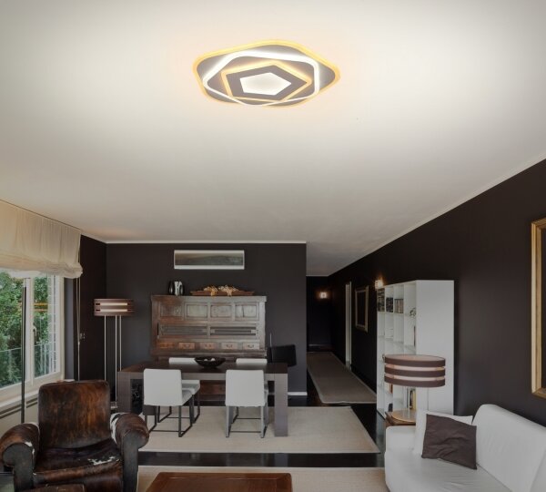 Brilagi - Plafoniera LED MODERN MINI LED/53W/230V 3000-6000K + telecomando