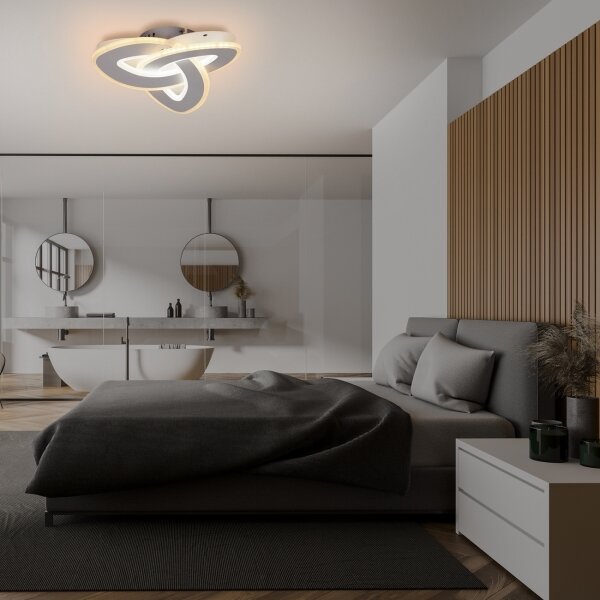Brilagi - Plafoniera LED MODERN MINI LED/49W/230V 3000-6000K + telecomando