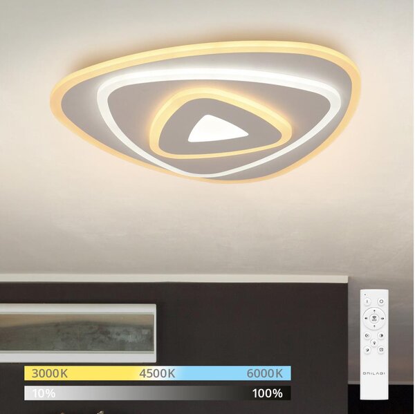 Brilagi - Plafoniera LED MODERN MINI LED/45W/230V 3000-6000K + telecomando