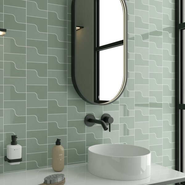 NIMCO ZPC 32002LVX-90-LED Specchio da bagno retroilluminato 3000-6500K 80x40 cm IP44