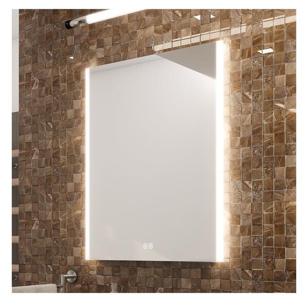 NIMCO ZP 11001VX - Specchio da bagno LED retroilluminato 3000-6500K 70x50 cm IP44