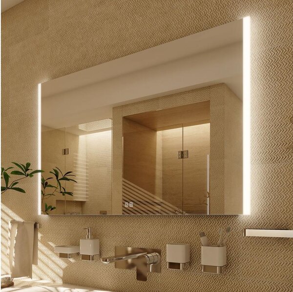 NIMCO ZP 11003VX - Specchio da bagno retroilluminato a LED 3000-6500K 70x80 cm IP44