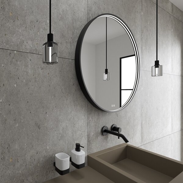 NIMCO ZPC 31001RVX-90 - Specchio da bagno retroilluminato a LED 3000-6500K 70 cm IP44