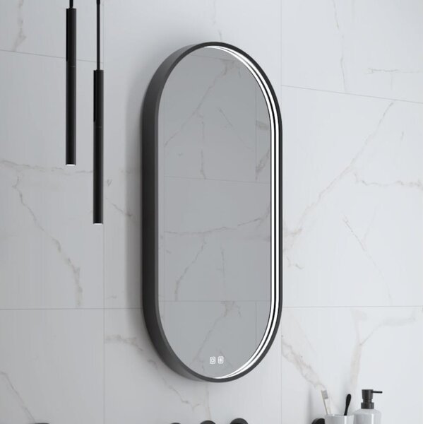 NIMCO ZPC 32002LVX-90-LED Specchio da bagno retroilluminato 3000-6500K 80x40 cm IP44