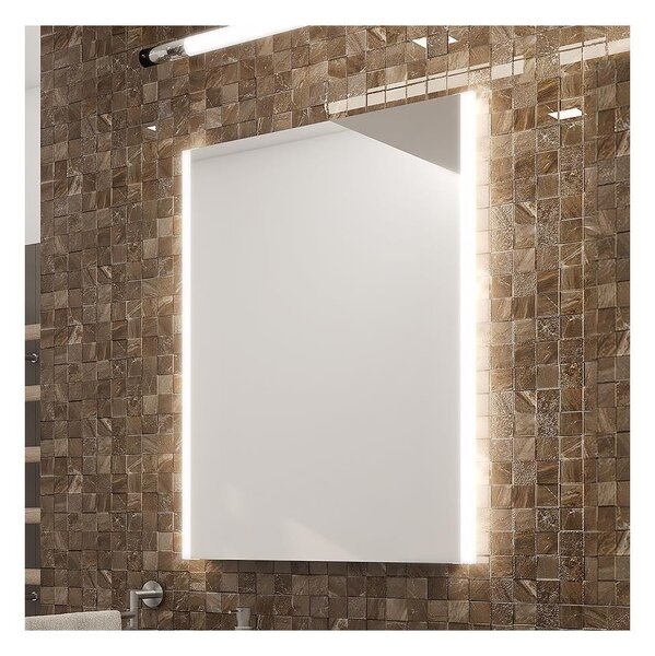 NIMCO ZP 11001 - Specchio LED retroilluminato per bagno 6500K 70x50 cm IP44