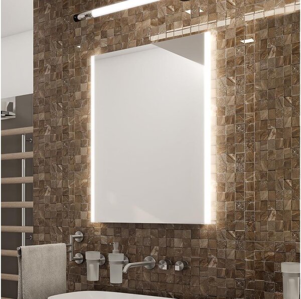 NIMCO ZP 11000 - Specchio da bagno retroilluminato a LED 6500K 60x40 cm IP44