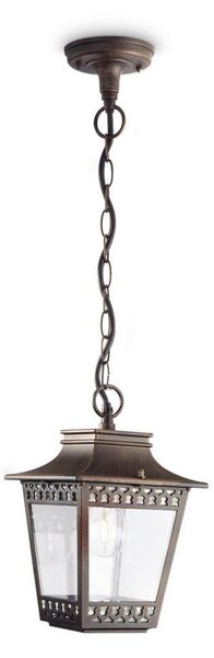 Philips 15406/86/PN - Lampadario da esterno HEDGE 1xE27/60W/230V IP44