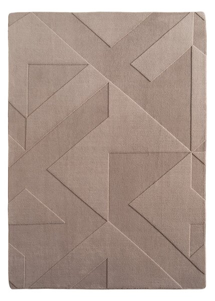 Tappeto marrone chiaro lavabile 200x290 cm Pompei 1613 – Ayyildiz Carpets
