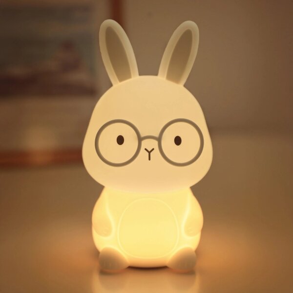 Lampada a LED RGBW dimmerabile per bambini FLORKA LED/1W/5V USB 1200 mAh grigio