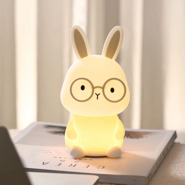 Lampada a LED RGBW dimmerabile per bambini FLORKA LED/1W/5V USB 1200 mAh grigio