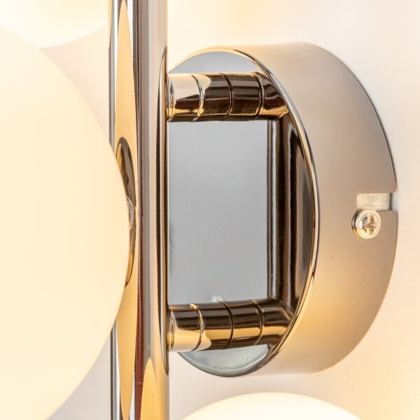 Brilagi - Applique LED MILLA 3xG9/3W/230V nero cromato/bianco