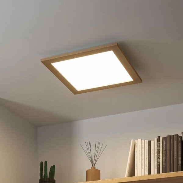 Eglo 75643 - Lampada LED da soffitto CALEMAR LED/19W/230V 4000K 43,7 cm rovere
