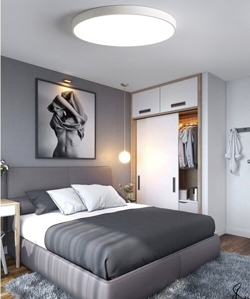 Plafoniera LED LED/60W/230V 4000K diametro 60 cm bianco