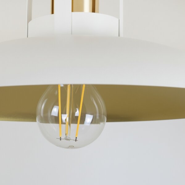 Brilagi - LED Lampadario a plafone FLAMENGO 1xE27/60W/230V bianco