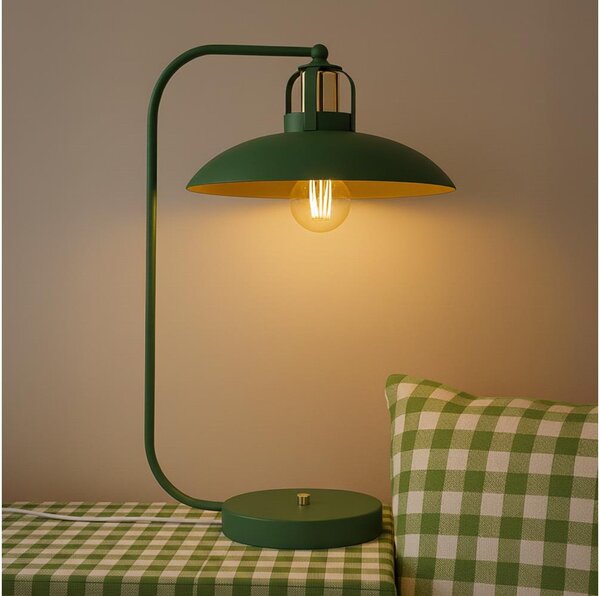 Brilagi - LED Lampada da tavolo FLAMENGO 1xE27/60W/230V verde
